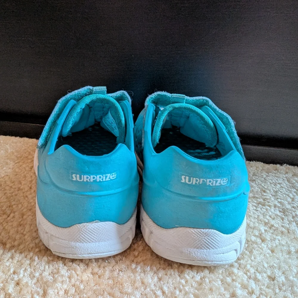 🩵 Kids Toddler Teal/Aqua Water Shoes/ Sandals with Velcro 🌊